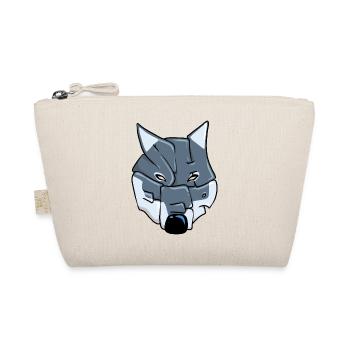 Wolf Graffiti - Bio-Täschchen - Natur - Vorne