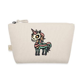 Licorne Halloween Bande dessinée drôle - Trousse biologique - nature - Devant