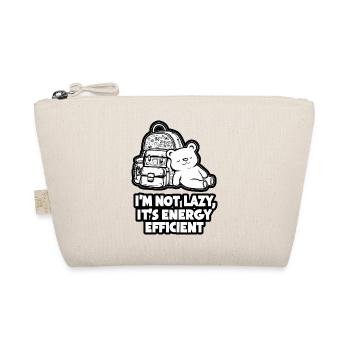 Im Not Lazy Its Energy Efficient - Organic Pouch - nature - Front