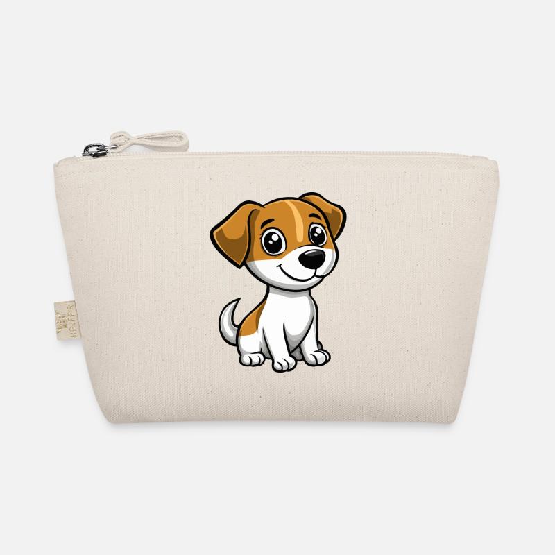 Jack Russell Terrier Chien Bande dessinée Mignon - Trousse biologique - nature