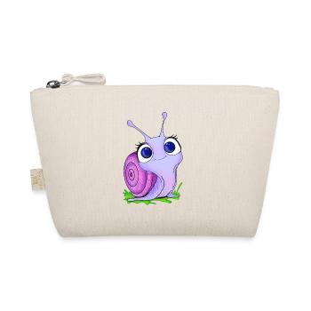Baby snail - Organic Pouch - nature - Front