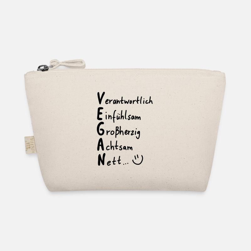 Vegan - Bio-Täschchen - Natur