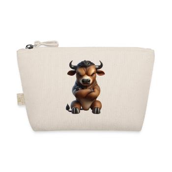Bull Grim 1 - Organic Pouch - nature - Front
