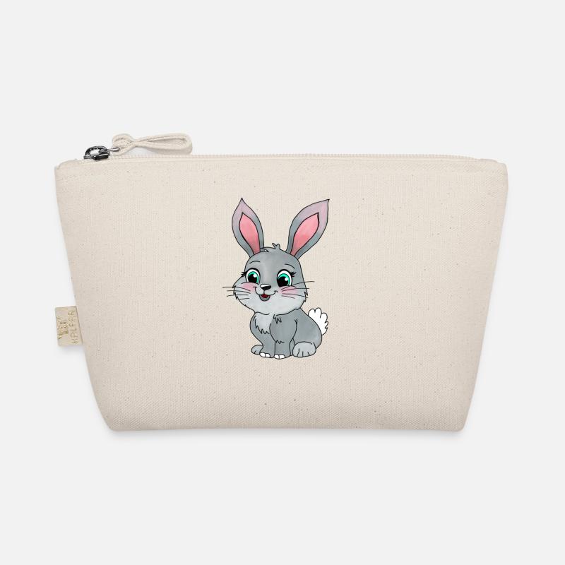 Kleiner Hase - Bio-Täschchen - Natur