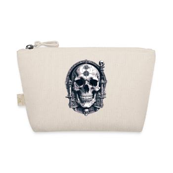 Skull - Bio-Täschchen - Natur - Vorne