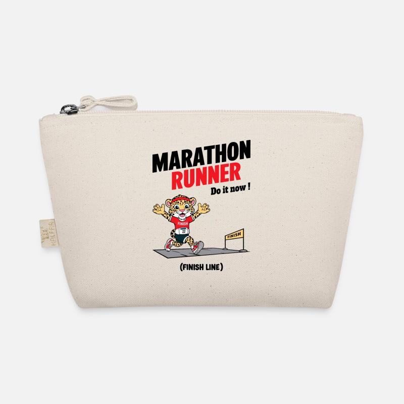 Leopard Marathon Runner Organic Pouch