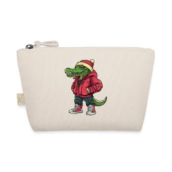 Alligator Winter Fashion - Bio-Täschchen - Natur - Vorne