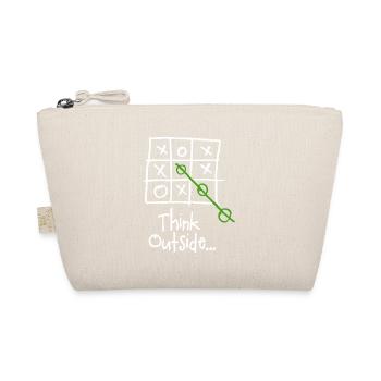 Think Outside the Box - Pensez Hors des Cases - Organic Pouch - nature - Front