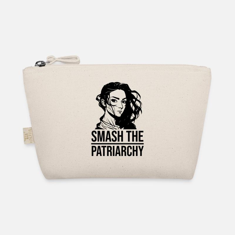 smash the patriarchy Bio-Täschchen