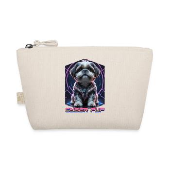 Cyber Pup Shih Tzu Dog - Organic Pouch - nature - Front