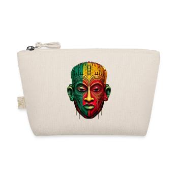 Masque africain aux couleurs de l'Afrique - Trousse biologique - nature - Devant
