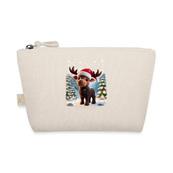 Moose - Mosses - Christmas - Snow - Organic Pouch - nature - Front