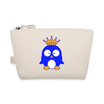 Couronne Pingouin Roi Reine Prince Princesse Petit - Trousse biologique - nature - Devant