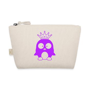 Couronne Pingouin Roi Reine Prince Princesse Petit - Trousse biologique - nature - Devant