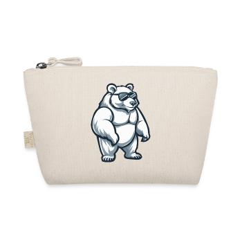 Ours polaire bande dessinée cool - Trousse biologique - nature - Devant