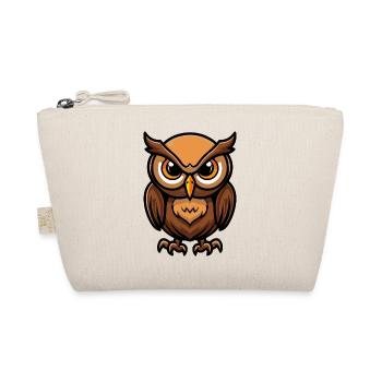 Owl Comic - Organic Pouch - nature - Front