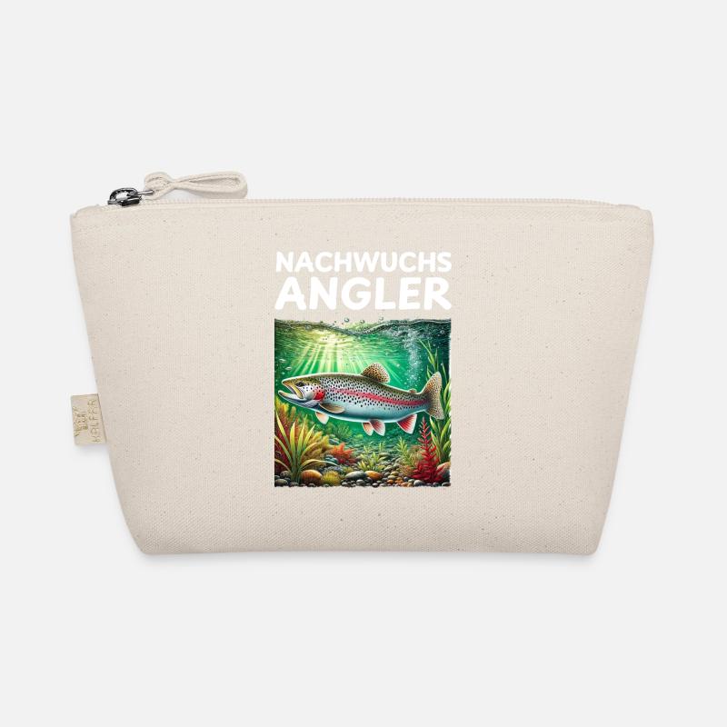 Forelle Kinder Angler Geschenk Bio-Täschchen