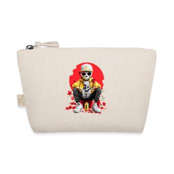 Japan Skeleton - Organic Pouch - nature - Front