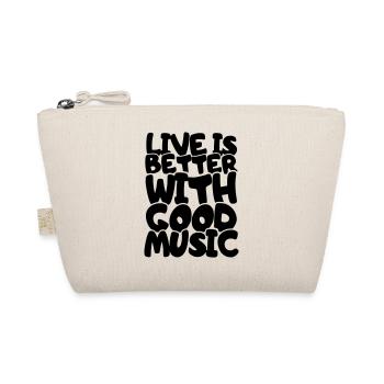 Life is better with # - Organic Pouch - nature - Front