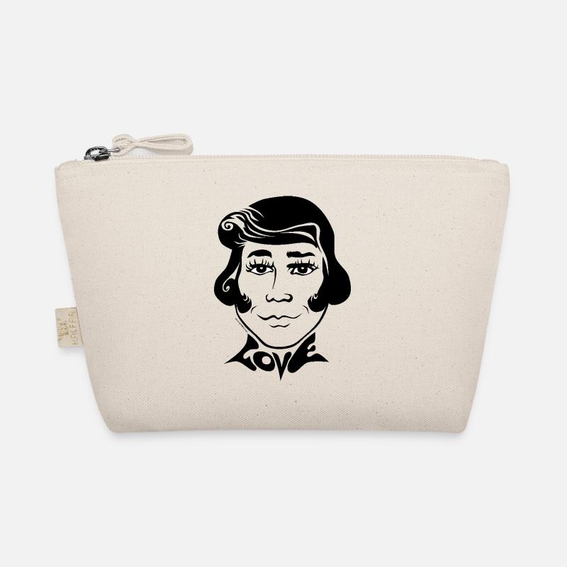 60s Love Sixties unisex face diverse trans Organic Pouch