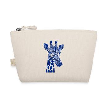Pop Art Giraffe - Organic Pouch - nature - Front
