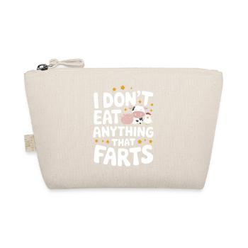 Vegetarian Vegan Veggie Vegetarian - Organic Pouch - nature - Front
