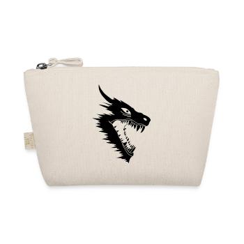 Black Dragon Attack - Organic Pouch - nature - Front