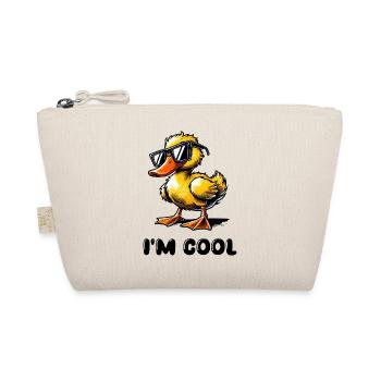 Duck Comic Cool - Organic Pouch - nature - Front
