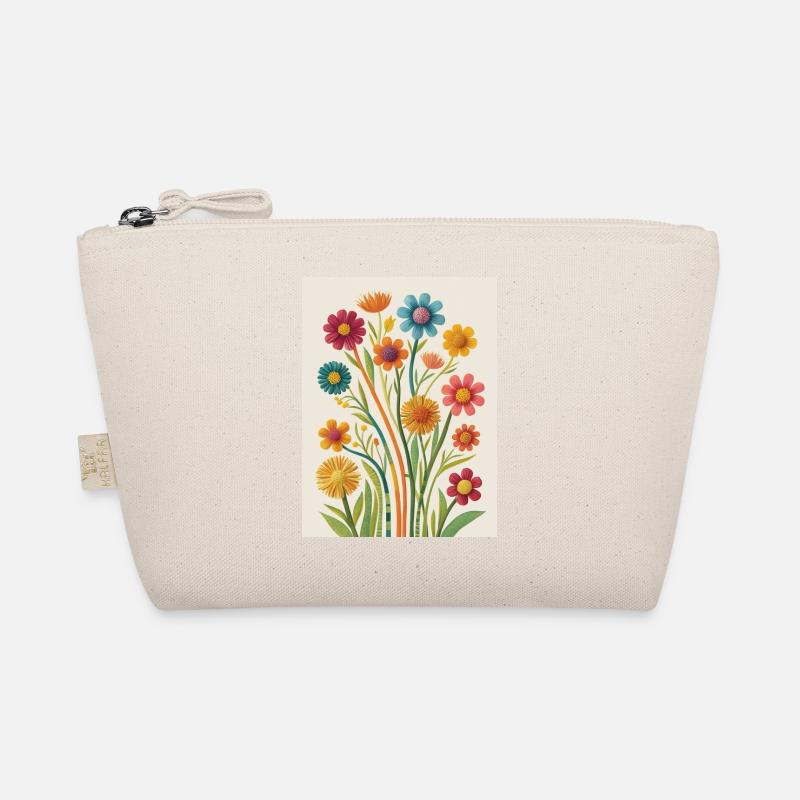 Blüten der Handarbeit Bio-Täschchen