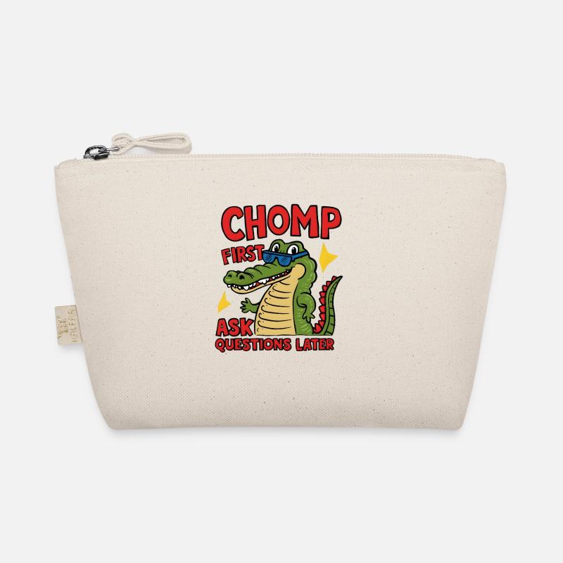 Chomp First, Ask Questions Later Bio-Täschchen