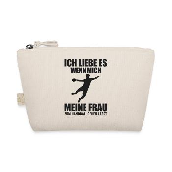Handballer Handball Geschenk - Bio-Täschchen - Natur - Vorne