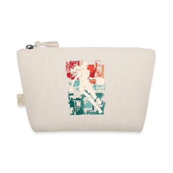 basket-ball femme basketteur joueur de basket-ball - Trousse biologique - nature - Devant