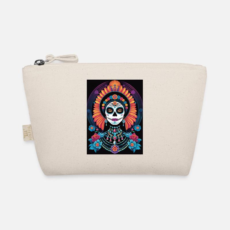 LA CATRINA DELUXE - Bio-Täschchen - Natur