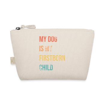 Dog Firstborn - Bio-Täschchen - Natur - Vorne