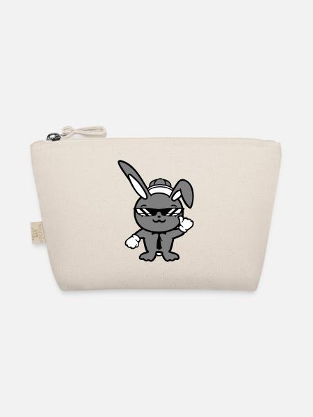 Lunettes de soleil lapin Cappy cravate Cool Hat Comic - Trousse biologique - nature - Devant
