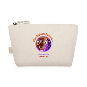 The Raccoon Revolution with Your Own Hands - Organic Pouch - nature - Front