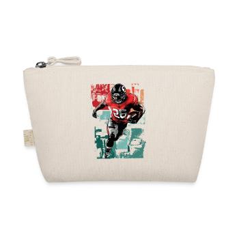 Joueur de football américain USA Amérique Sports Rétro - Trousse biologique - nature - Devant