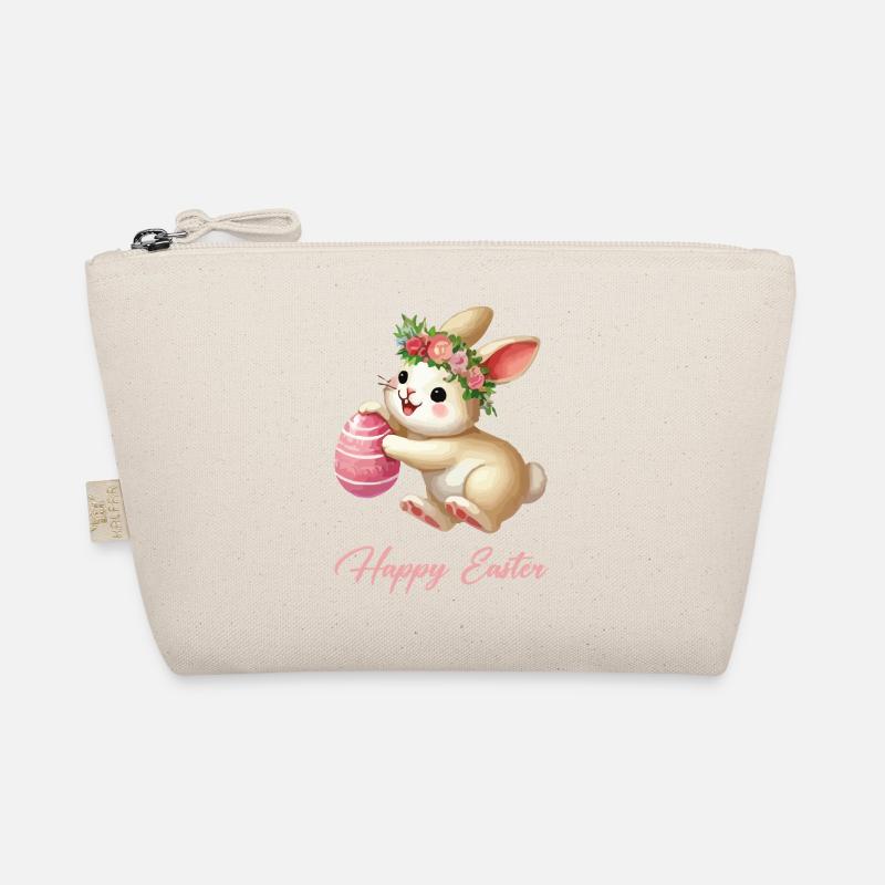 Bunny Animal Easter Bunny Organic Pouch