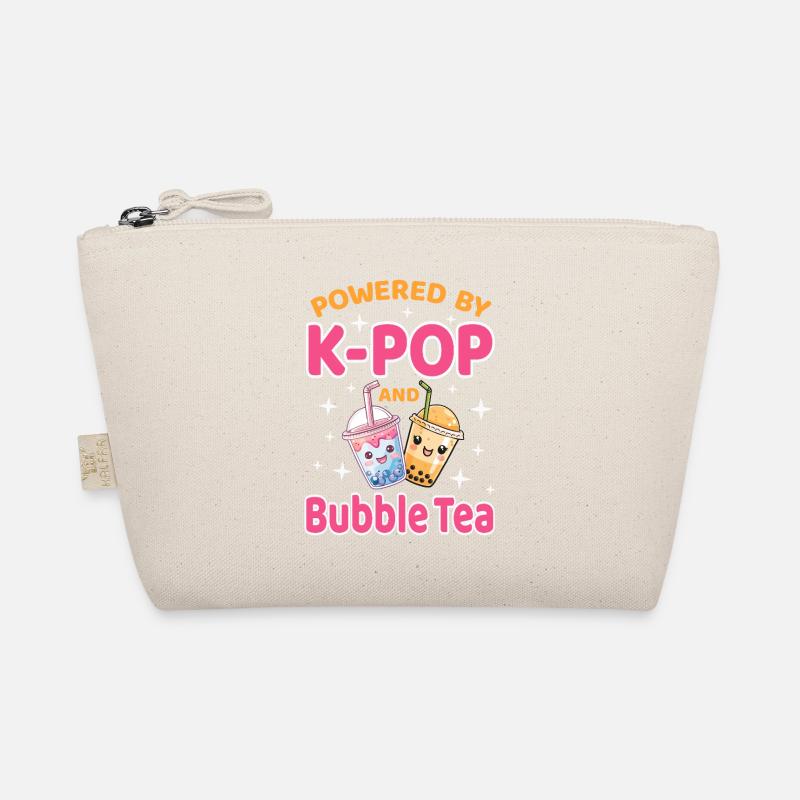K-Pop and Bubble Tea Korea Organic Pouch