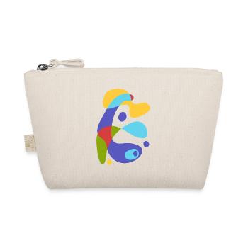 vintage abstract creature - Organic Pouch - nature - Front