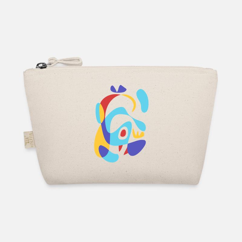 Das Monster - Bauhaus Bold Abastract Bio-Täschchen