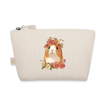 Cochon d’Inde avec des fleurs - Trousse biologique - nature - Devant