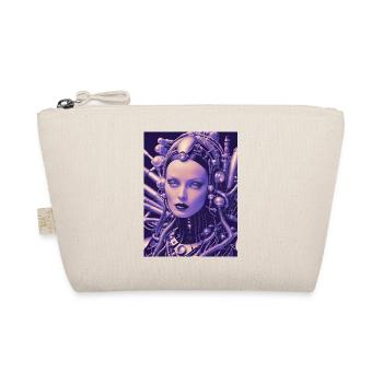 BioCyber Queen: Metal Portrait - Organic Pouch - nature - Front