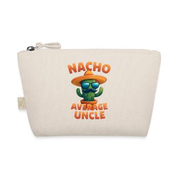 Nacho Average Uncle Cactus Design - Organic Pouch - nature - Front