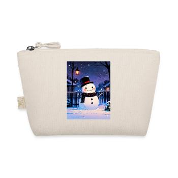 Built with Love - Organic Pouch - nature - Front