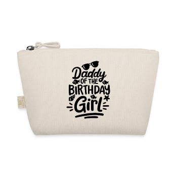 Daddy of the bithday girl - Bio-Täschchen - Natur - Vorne
