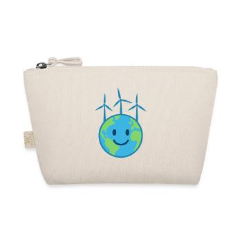 Wind Power for a Clean Earth - Organic Pouch - nature - Front