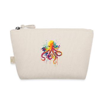 Octopus Octopus Octopus Pop Art Colorful Color - Organic Pouch - nature - Front