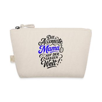 Allerbeste Mama Spruch - Bio-Täschchen - Natur - Vorne
