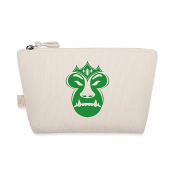 Masque Tribal Couronné Vert - Trousse biologique - nature - Devant